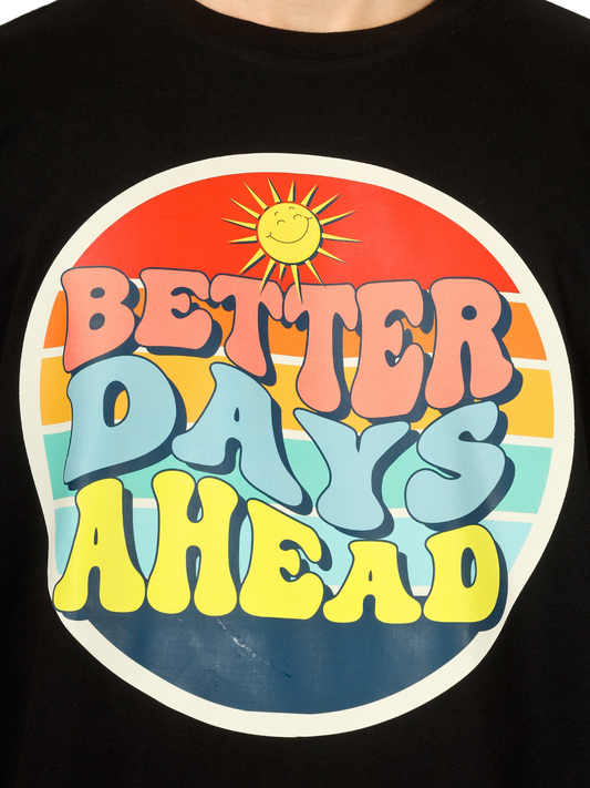 Men’s Regular Fit Cotton T-Shirt – Classic Comfort with Everyday Style - Black