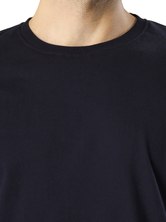Men’s Classic Regular Fit T-Shirt – Simplicity Meets Comfort - Navy