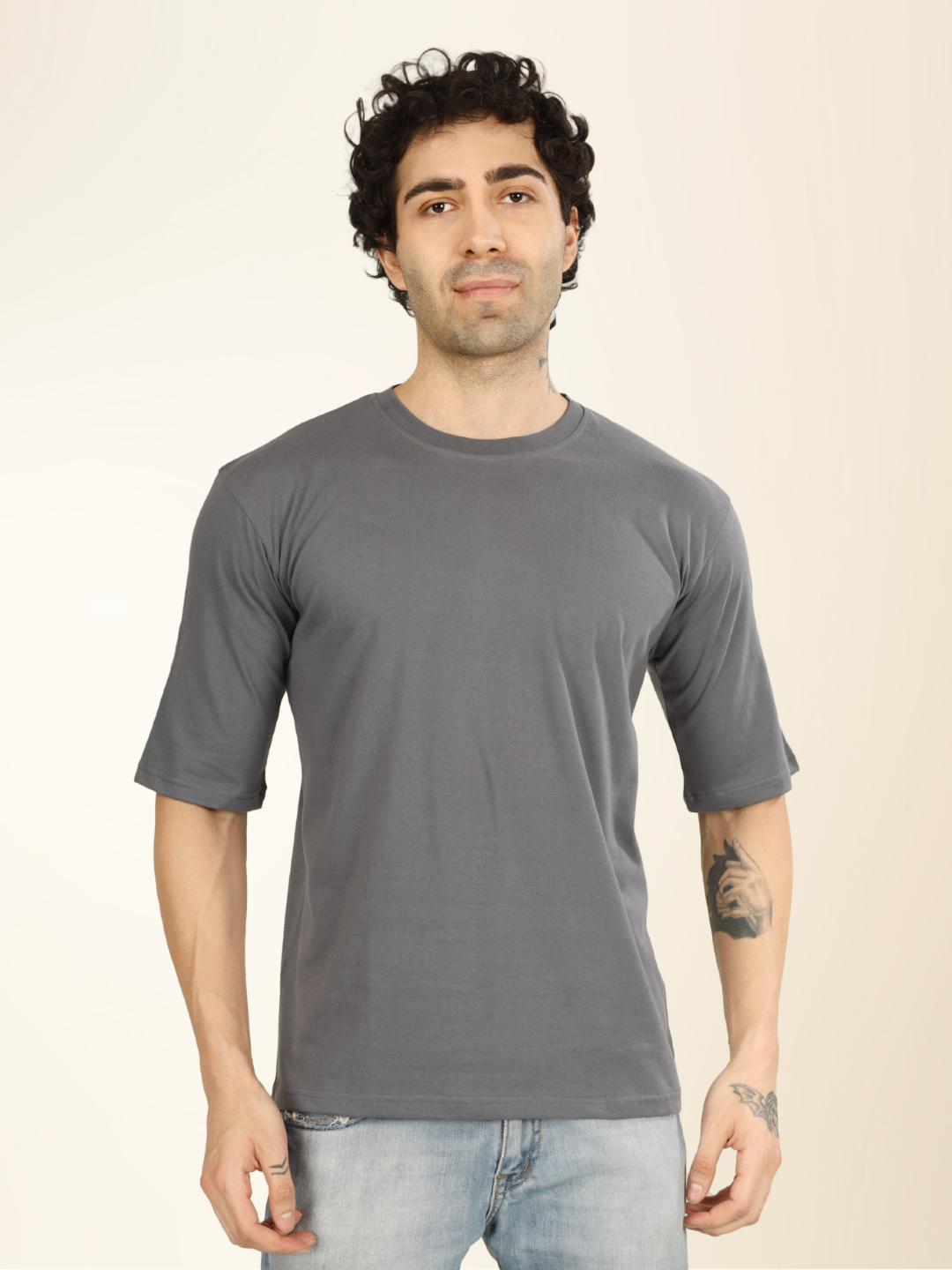 Men’s Classic Regular Fit T-Shirt – Simplicity Meets Comfort - Gray