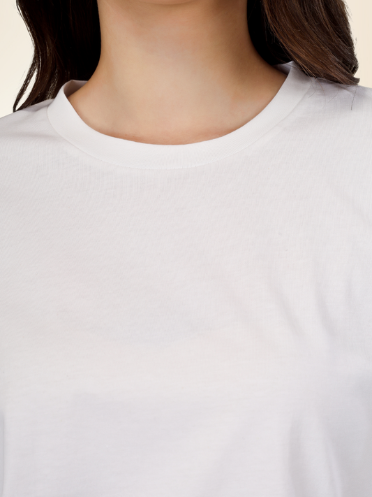 Oversized Cotton Tee – Laid-back Fit with Urban Edge