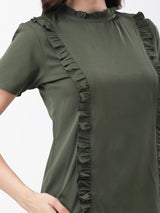 Olive Structured Everyday Top