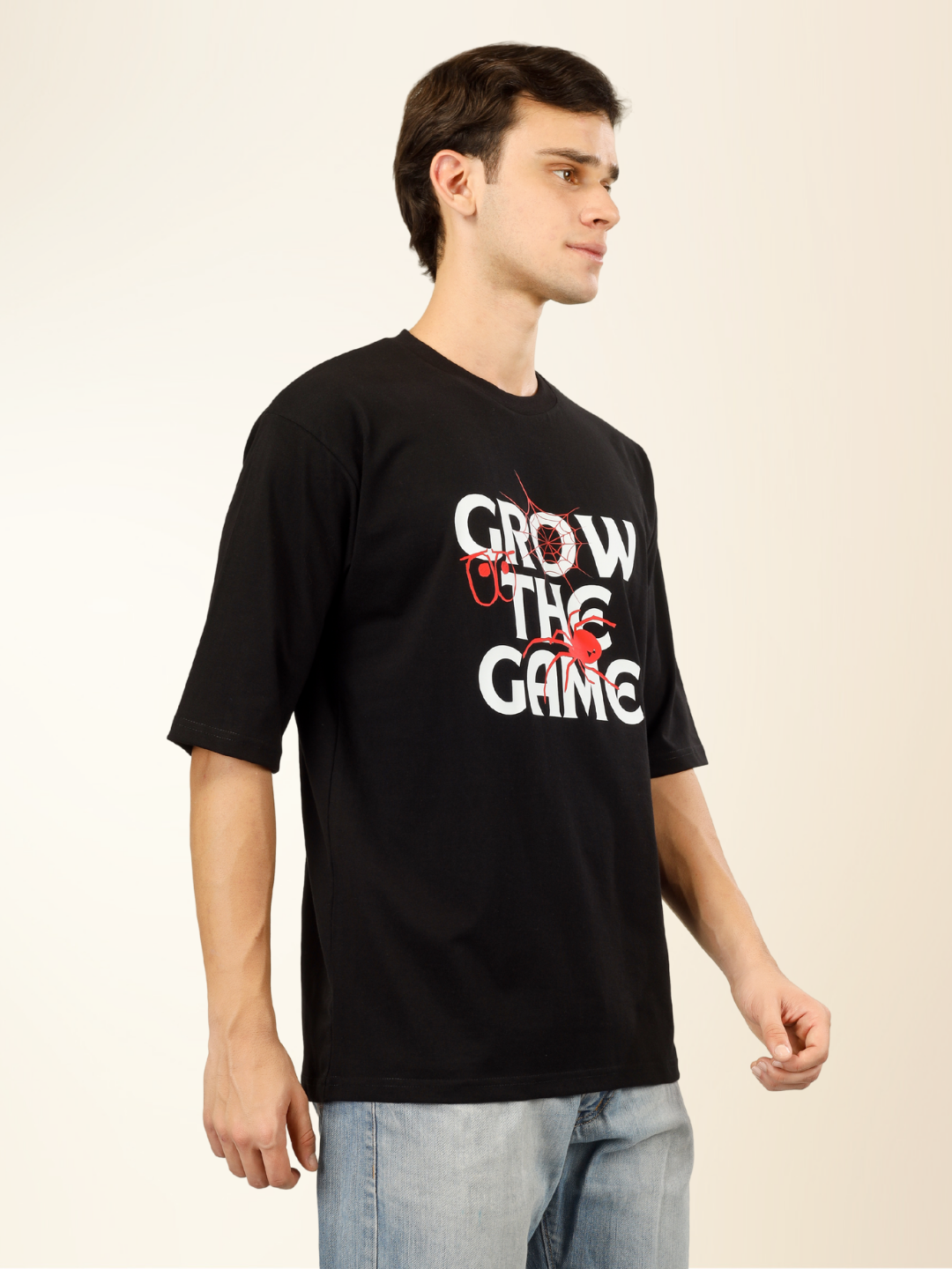 Men’s Regular Fit Cotton T-Shirt – Classic Comfort with Everyday Style - Black