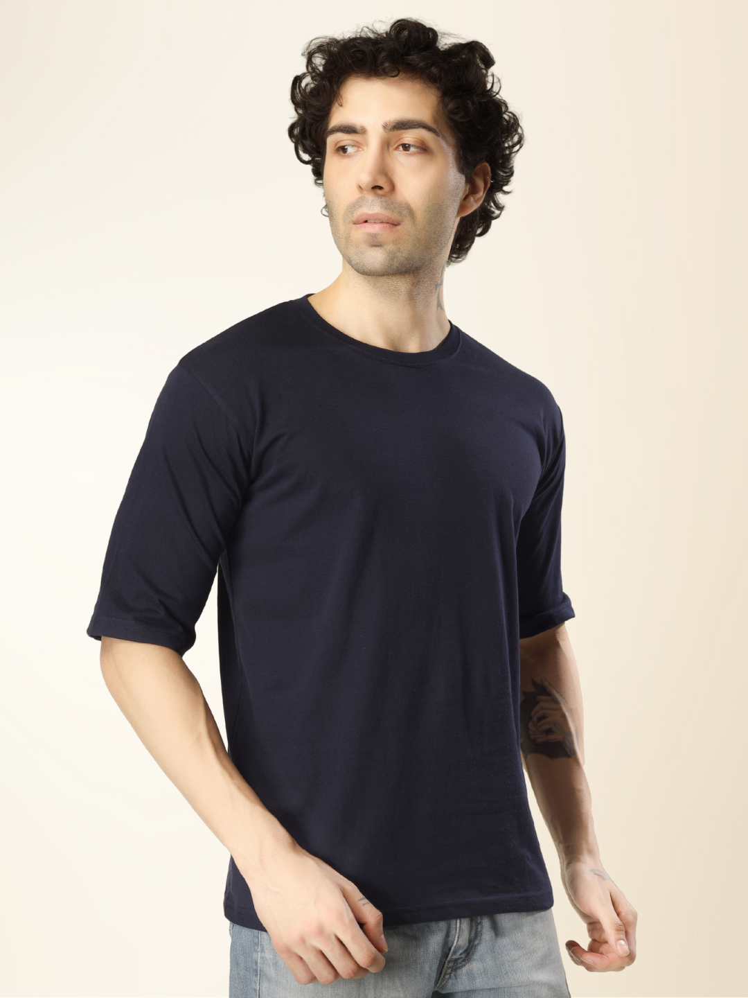 Men’s Classic Regular Fit T-Shirt – Simplicity Meets Comfort - Navy