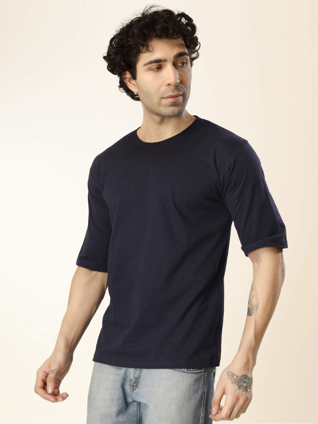 Men’s Classic Regular Fit T-Shirt – Simplicity Meets Comfort - Navy