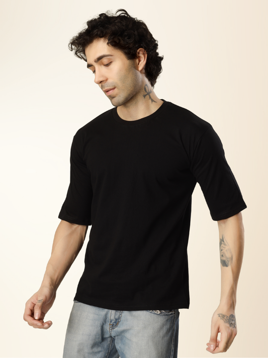 Men’s Classic Regular Fit T-Shirt – Simplicity Meets Comfort - Black
