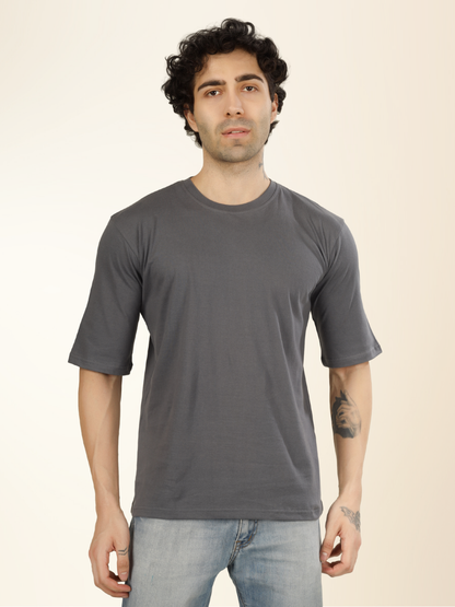 Men’s Classic Regular Fit T-Shirt – Simplicity Meets Comfort - Gray