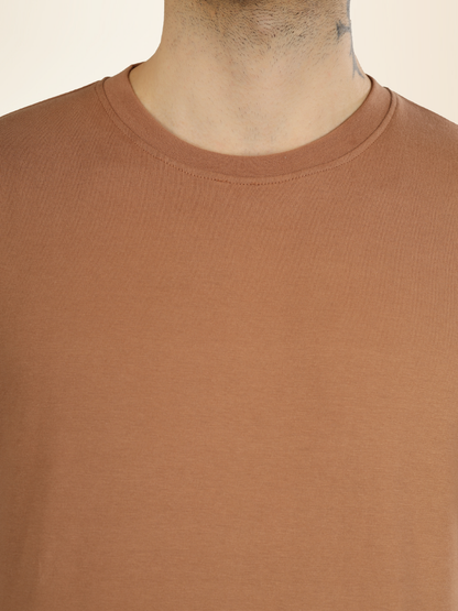Men’s Classic Regular Fit T-Shirt – Simplicity Meets Comfort - Brown