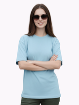 Women Printed Empower Cotton T-Shirt | Oversized