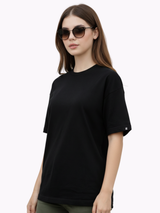 Women Printed Empower Cotton T-Shirt | Oversized