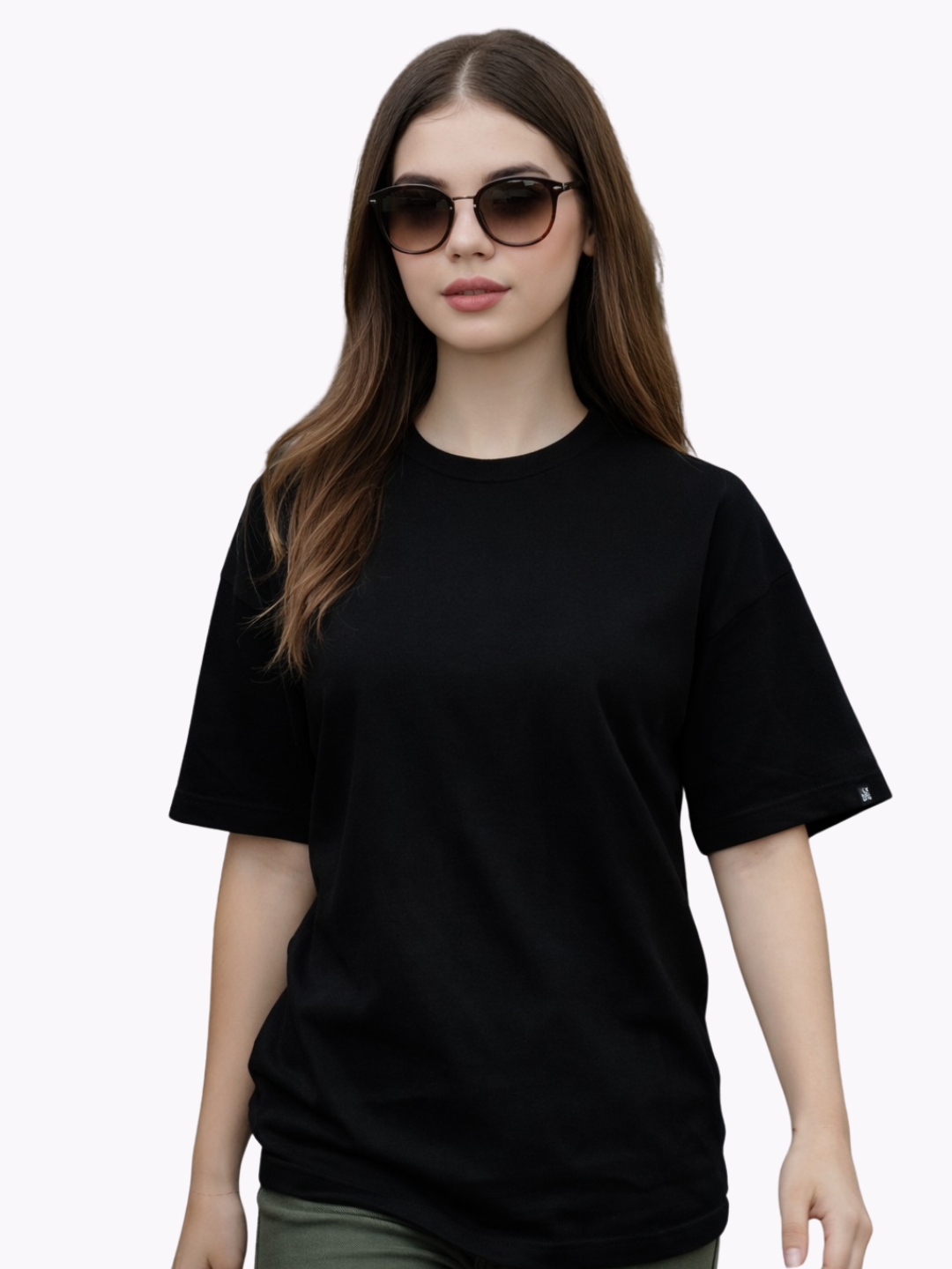 Women Printed Empower Cotton T-Shirt | Oversized