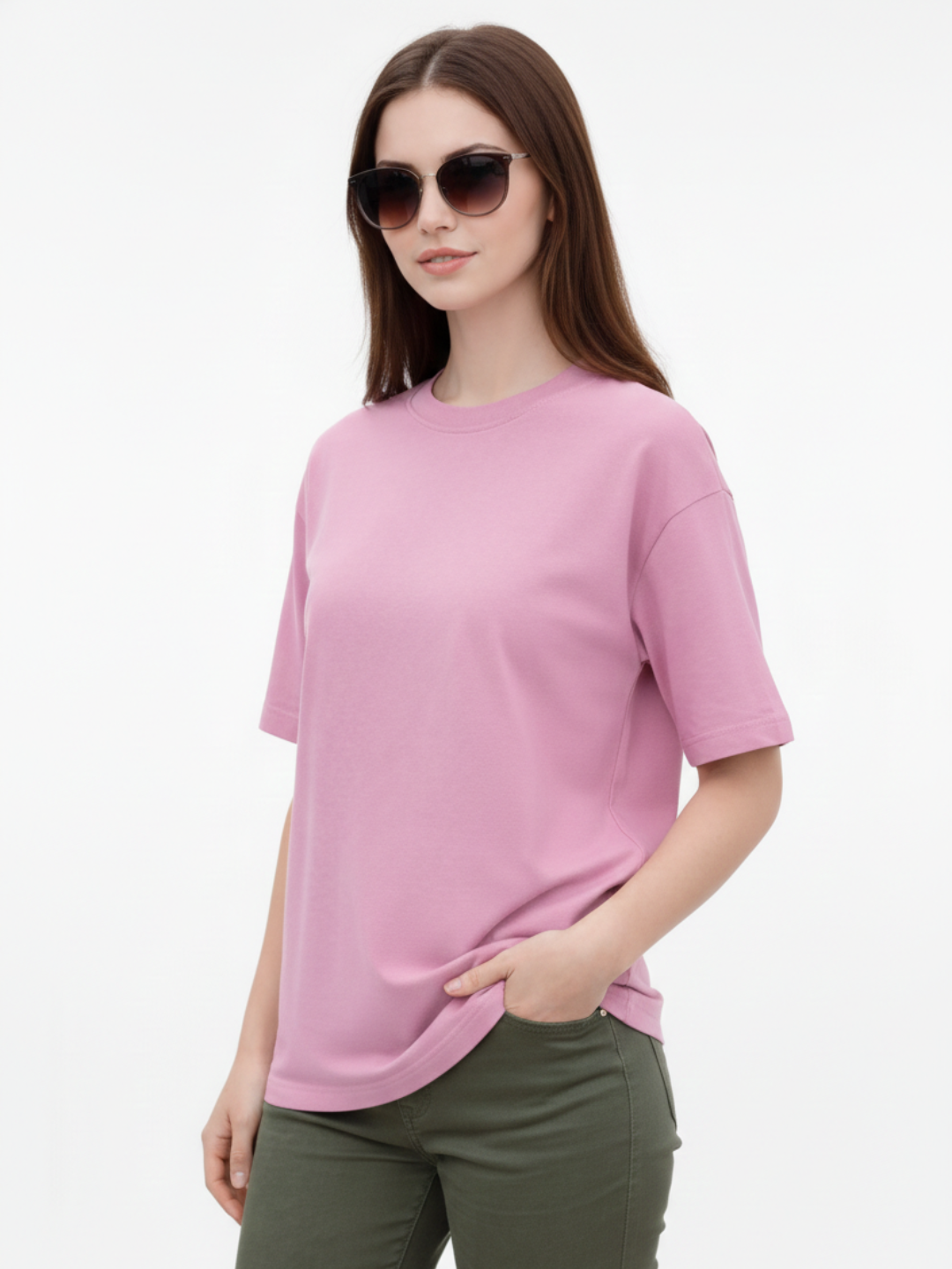 Women Printed Empower Cotton T-Shirt | Oversized