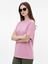 Women Printed Empower Cotton T-Shirt | Oversized