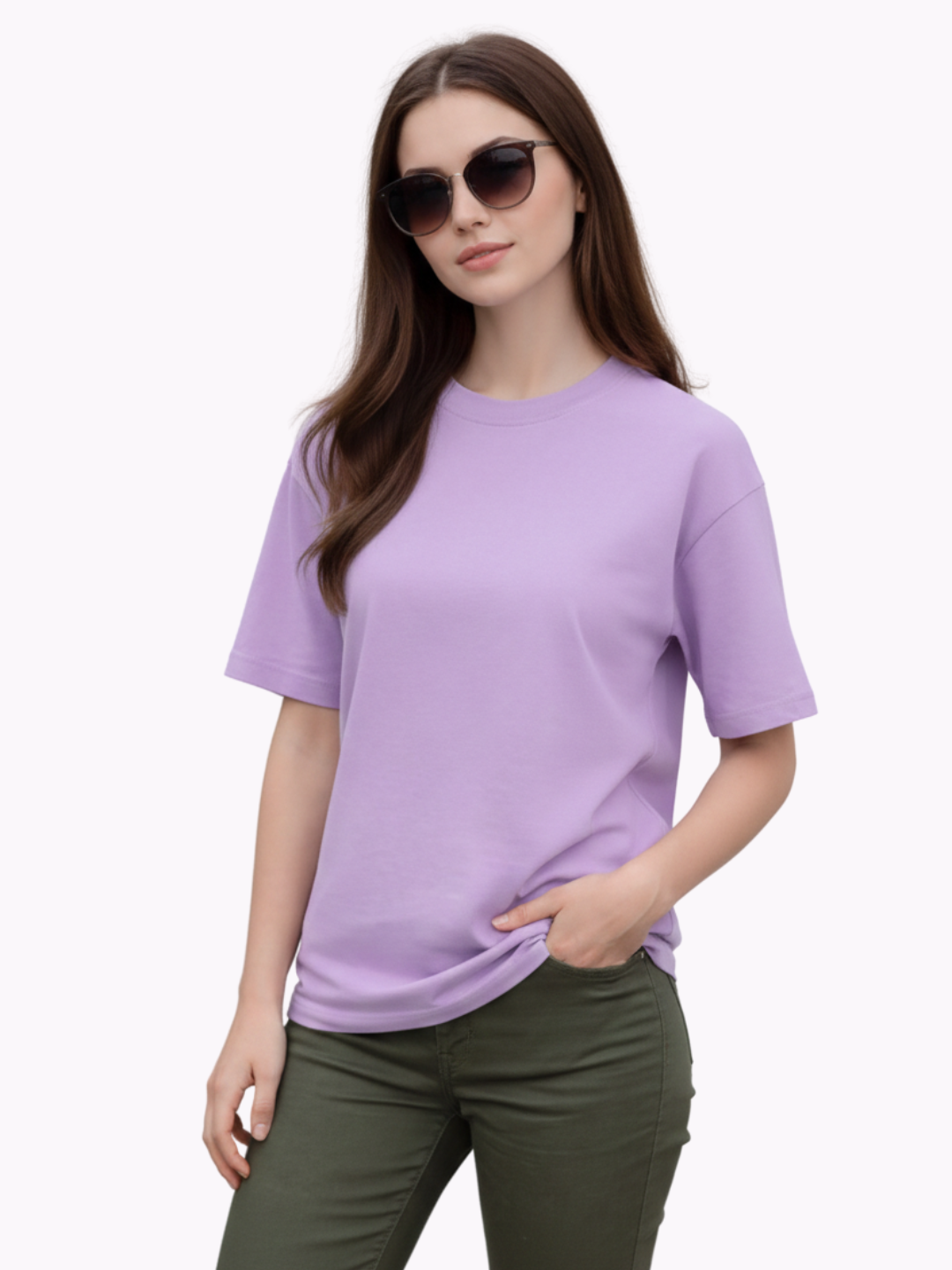 Women Printed Empower Cotton T-Shirt | Oversized
