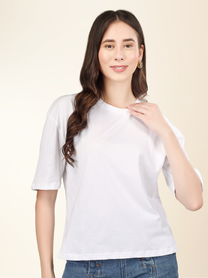Oversized Cotton Tee – Laid-back Fit with Urban Edge